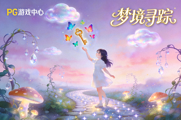 PG游戏中心轻松解谜游戏《梦境寻踪》的唯美梦幻风格游戏画面