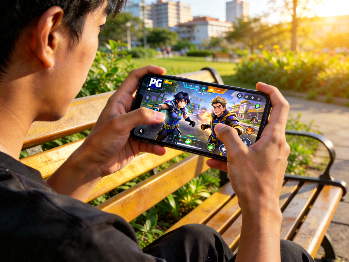 玩家在移动设备上畅玩PG游戏，享受随时随地娱乐的便利